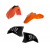 Комплект пластмаси ACERBIS KTM EXC/EXC-F 08-11 Orange/Black
