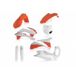 Комплект пластмаси ACERBIS KTM SX/SX-F 2015 White/Orange