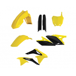 Комплект пластмаси ACERBIS Suzuki RM-Z250 10-18 Yellow/Black Комплект пластмаси ACERBIS Suzuki RM-Z250 10-18 Yellow/Black
