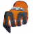 Мото ръкавици BILTWELL ANZAO RG/BLK thumb