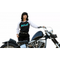 Женска мото тениска BILTWELLBW 985 RAGLAN B/W thumb