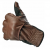 Мото ръкавици BILTWELL BELDEN CHOCOLATE thumb