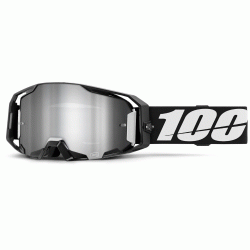 Мотокрос очила 100%  ARmatic BLACK MIRROR SILVER FLASH