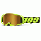 Мотокрос очила 100%  ARmatic NEON YELLOW TRUE GOLD  thumb