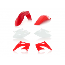 Комплект пластмаси ACERBIS Honda CRF450R 2004 White/Red Комплект пластмаси ACERBIS Honda CRF450R 2004 White/Red