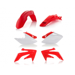 Комплект пластмаси ACERBIS Honda CRF250X 05-18 Red/White Комплект пластмаси ACERBIS Honda CRF250X 05-18 Red/White