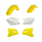 Комплект пластмаси ACERBIS Suzuki RM125 03-09, RM250 03-05 Yellow/White thumb