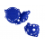 Комплект Предпазители за двигател ACERBIS X-Power за Yamaha WR250F/ YZ250F 2025 Blue