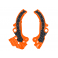 Протектор за рама ACERBIS X-Grip KTM SX65 24-25; Husqvarna TC65 24-25; Gas Gas MC65 24-25 Orange/Black thumb