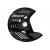 Предпазител за преден диск ACERBIS Linear J Honda, Kawasaki, Yamaha, Sherco 24-25 Black
