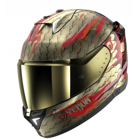 Каска SHARK SKWAL i3 VENUM Black Red Gold Каска SHARK SKWAL i3 VENUM Black Red Gold