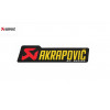 Стикер AKRAPOVIC 180 MM