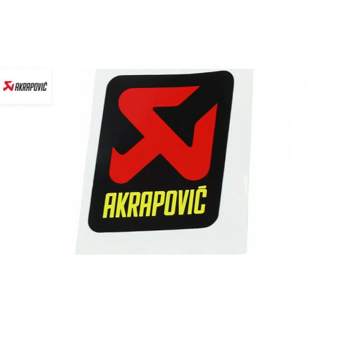 Стикер AKRAPOVIC 57X60 Стикер AKRAPOVIC 57X60