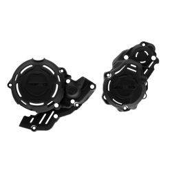 Комплект предпазители за двигател ACERBIS X-Power за KTM EXC-F250/350 24-25; Husqvarna FE250/350 24-25; GasGas EC250F/350F 24-25 Black