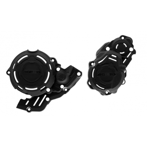 Комплект предпазители за двигател ACERBIS X-Power за KTM EXC-F250/350 24-25; Husqvarna FE250/350 24-25; GasGas EC250F/350F 24-25 Black