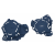 Комплект предпазители за двигател ACERBIS KTM EXC250/300 24-25; Husqvarna TE250/300 24-25 Blue