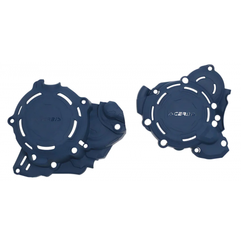 Комплект предпазители за двигател ACERBIS X-Power KTM 250/300SX 24-25; Husqvarna TC250 23-25, TX300 23-25 Blue