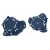 Комплект предпазители за двигател ACERBIS X-Power KTM 250/300SX 24-25; Husqvarna TC250 23-25, TX300 23-25 Blue