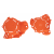 Комплект предпазители за двигател ACERBIS X-Power KTM 250/300SX 24-25; Husqvarna TC250 23-25, TX300 23-25 Orange