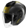 Скутерова каска SHARK RS JET CARBON IKONIK Gold/Chrom