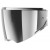 Сив огледален визьор за SHARK OXO VZ390 IRIDIUM SILVER