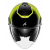 Скутерова каска SHARK RS JET STRIDE Black Yellow Silver thumb