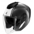 Скутерова каска SHARK RS JET CARBON SKIN Carbon White Black