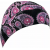 Кърпа за глава FLYDANNA PURPLE PAISLEY