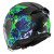 Каска за скутер SHARK SKWAL JET PRANZ Mat Black/Green/Blue Каска за скутер SHARK SKWAL JET PRANZ Mat Black/Green/Blue thumb