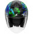 Каска за скутер SHARK SKWAL JET PRANZ Mat Black/Green/Blue Каска за скутер SHARK SKWAL JET PRANZ Mat Black/Green/Blue thumb
