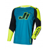 Мотокрос джърси Just1 J-Flex 2.0 Frontier Teal Black/Yellow Fluo