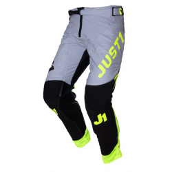Мотокрос брич Just1 J-Flex 2.0 District Grey/Yellow Fluo/Black