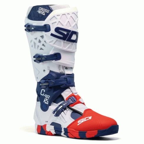Мотокрос ботуши SIDI CROSSAIR X WHITE/NAVY/RED Мотокрос ботуши SIDI CROSSAIR X WHITE/NAVY/RED