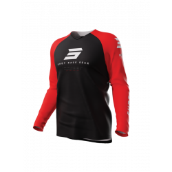 Мотокрос джърси SHOT Raw Escape Red