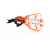 Предпазители за кормило ACERBIS K-Future KTM/Husqvarna 14-25 Orange/White thumb