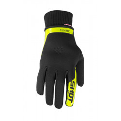 Мотокрос/Водоустойчиви ръкавици SHOT Climatic 2.0 Black Neon Yellow