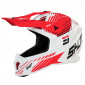 Мотокрос каска SHOT Lite Fury White Red Glossy thumb