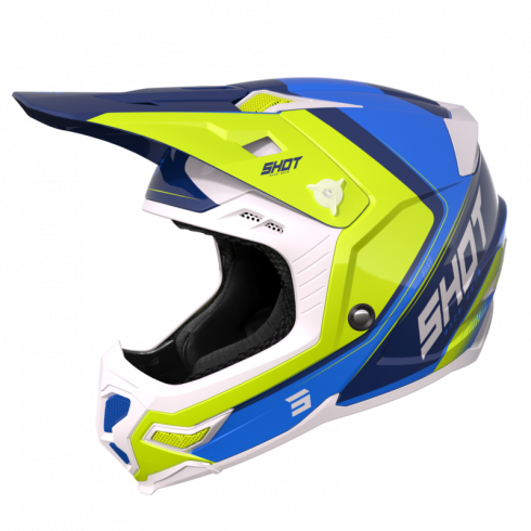 Мотокрос каска SHOT Core Fast Blue Pearly Мотокрос каска SHOT Core Fast Blue Pearly