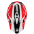 Мотокрос каска SHOT Pulse Revenge White Red Black Glossy thumb