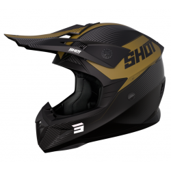 Мотокрос каска Shot Pulse Line Gold Matt Мотокрос каска Shot Pulse Line Gold Matt