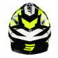 Мотокрос каска SHOT Pulse Revenge Black Neon Yellow White Glossy thumb