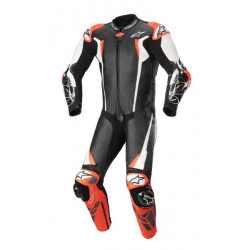Кожен екип ALPINESTARS RACING ABSOLUTE V2 BLACK/FLUO RED/WHITE Кожен екип ALPINESTARS RACING ABSOLUTE V2 BLACK/FLUO RED/WHITE