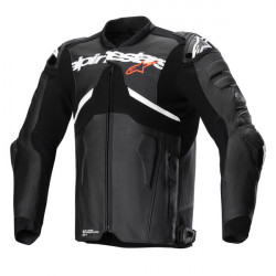 Кожено яке ALPINESTARS ATEM V5 BLACK/WHITE