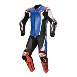 Кожен екип ALPINESTARS RACING ABSOLUTE V2 BLACK/FLUO BLUE Кожен екип ALPINESTARS RACING ABSOLUTE V2 BLACK/FLUO BLUE