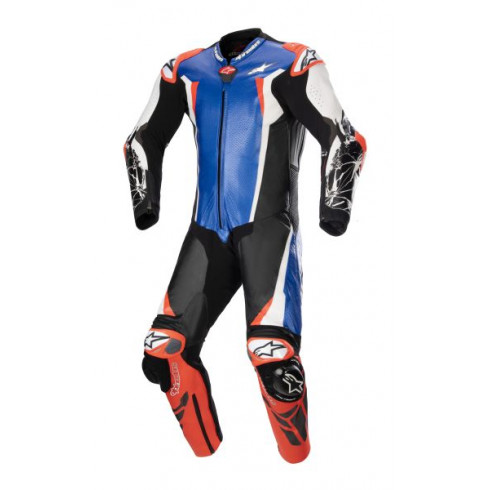Кожен екип ALPINESTARS RACING ABSOLUTE V2 BLACK/FLUO BLUE Кожен екип ALPINESTARS RACING ABSOLUTE V2 BLACK/FLUO BLUE