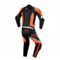 Кожен екип ALPINESTARS Missile Ward 1pc Black/Fluo Red thumb