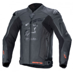 Кожено яке ALPINESTARS GP PLUS R V4 RIDEKNIT BLACK