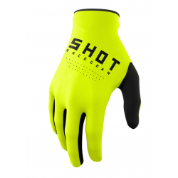 Мотокрос ръкавици SHOT Raw Neon Yellow