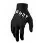 Детски мотокрос ръкавици Shot Raw Black thumb