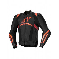Кожено яке ALPINESTARS Missile V3 Ignition BLACK/RED